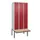 locker met bank,HxBxD 2120x900x815mm,3vak,vak B 300mm,cil.-slot
