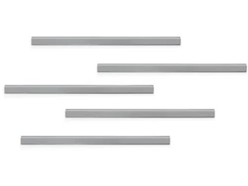 Durafix ZK magneetstrook 297 mm5 stuks zilver