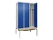 locker voor scheiding van kleding,HxBxD 2120x1200x815mm,3vak