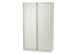Roldeurkast incl. 4 legborden Krijtwit 198x100x43