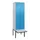 locker voor scheiding van kleding,HxBxD 2120x600x815mm,2vak