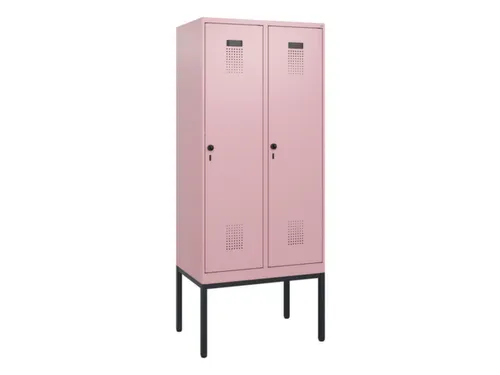 schoollocker,HxBxD 1950x800x500mm,2vak,vak B 400mm,draaigrendel