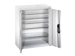 Kast Met Openslaande Deuren 830x700x300mm 5legborden Staal Ral7035