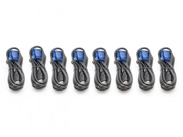 Modulaire KVM-switch 8-poorts