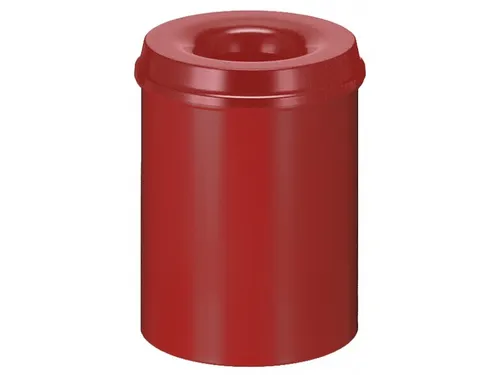 Vlamdovende Papierbak 15 Liter Rood