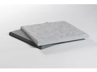 Akoestische PET-vilt wandtegels 30x30cm Combi Grijs 12 Stuks - 2