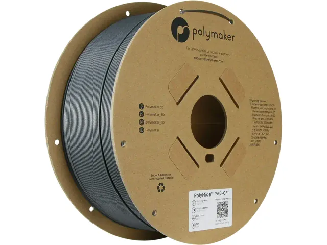 PA6-CF 1,75mm BLACK 2kg 3D Filament