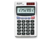 Calculator Sharp-EL379SB wit-blauw pocket