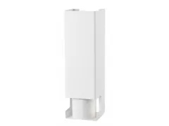 Support réserve 5 rouleaux papier toilette RAC09S Inox Blanc