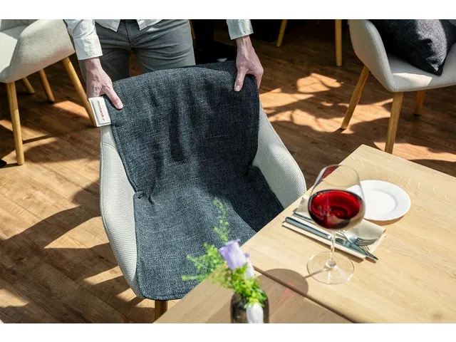 Montandor Infrarood verwarmde stoelhoes oplaadbaar Donkergrijs