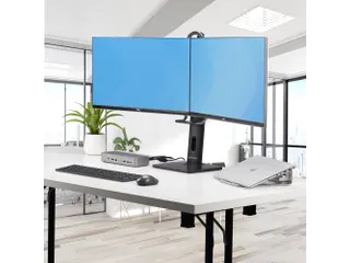 Crossbar Dual Monitor Standaard voor Bureau Twee 27 inch Schermen - 14