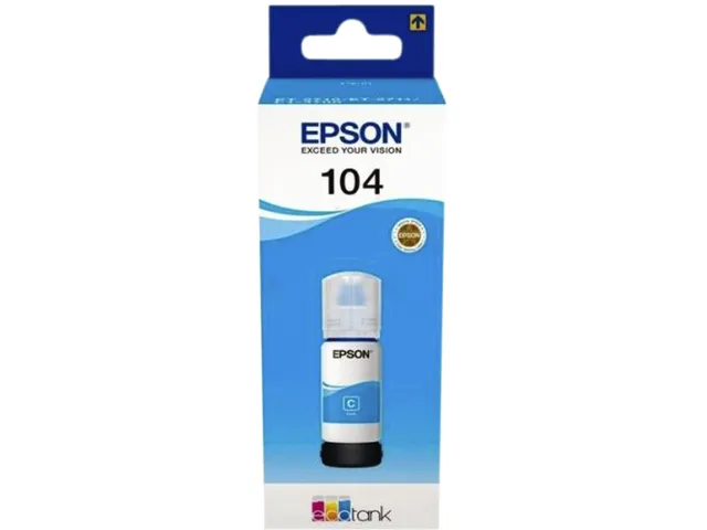 Navulinkt Epson Ecotank 104 T00P240 Blauw C13T00P240