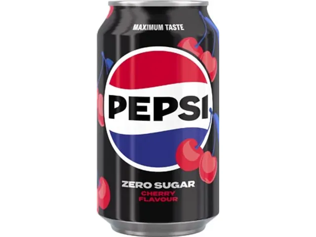 Zero Sugar Cherry frisdrank blik van 33 cl 24 stuks