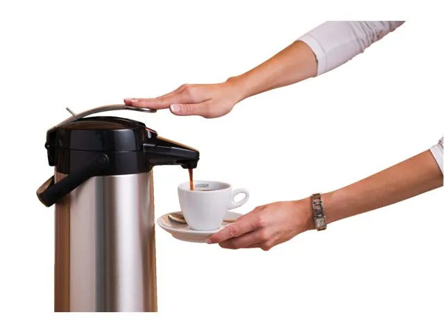 Pot isotherme Bravilor Airpot 2,2L double paroi noir