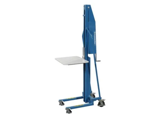 lifter,draagverm. 100kg,platform LxB 470x600mm,zwenkwielen PU