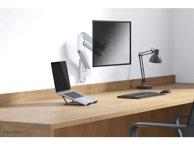 Neomounts NEXT AWL75-450WH Muuradapter monitorarm - 100% plasticvrije