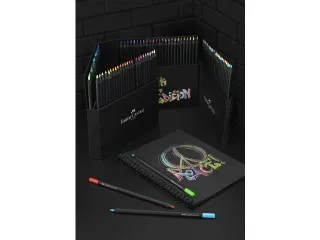 Kleurpotlood Faber-Castell Black Edition 100 stuks in karton etui - 8