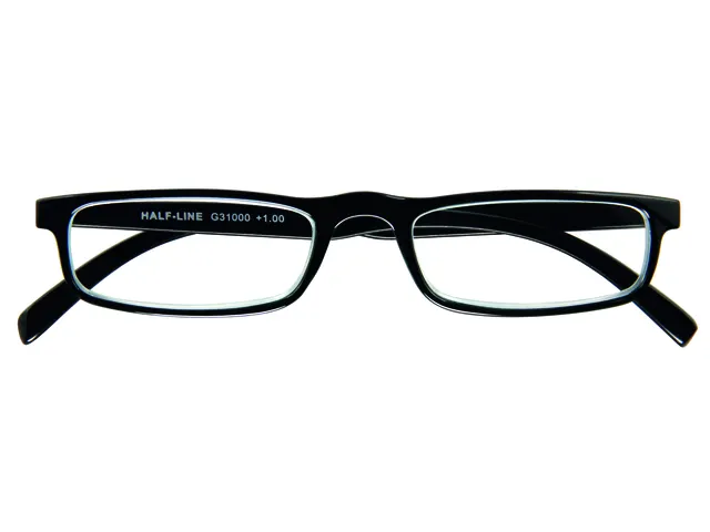 Lunettes de lecture I Need You +1.00 dpt Half-line noir