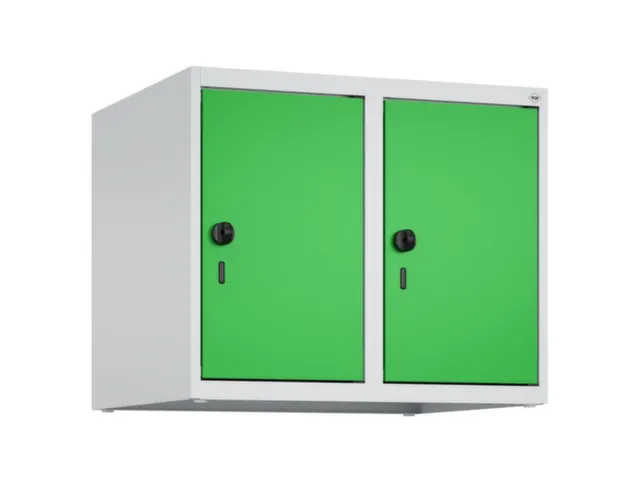 opzetkast,v. locker,2vak.,vak B 300mm,HxBxD 500x600x500mm,draaigrendel