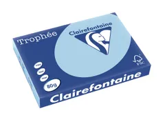 Trophée Pastel gekleurd papier A3 80 gram 500vel Blauw