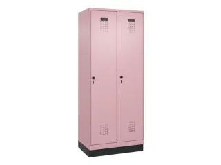 locker,HxBxD 1950x800x500mm,2vak,vak B 400mm,draaigrendel,sokkel - 3