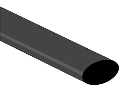 Thermische Krimpkous 12mm - Zwart - 25 Stuks