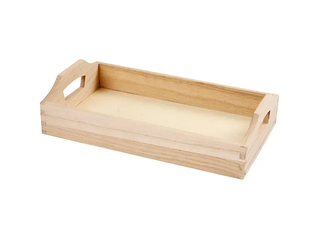 Dienblad Creativ Company hout 30x17x5cm