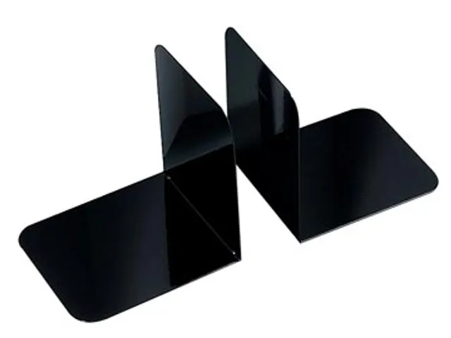 Maul Boekensteun Zwart 130x140mm Metaal