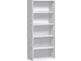 kantoorstelling,HxBxD 1920x800x430mm,4xhouten vloer,decor romp wit