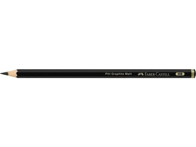 Crayon graphite Faber-Castell Pitt Mat HB