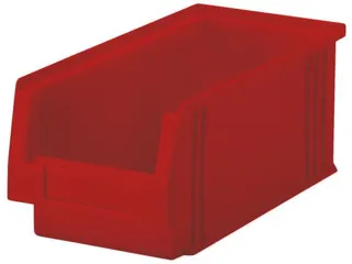 Zichtbak Eco Hxbxd 125x150x230/205mm Pp Rood - 1