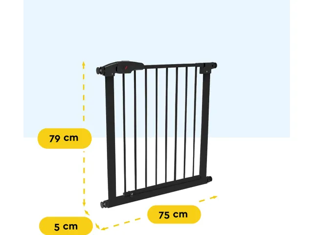 Barrière d'escalier SGB100 Noir