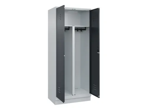 PBM-locker,HxBxD 1950x800x500mm,2vak,vak B 400mm,cil.-slot