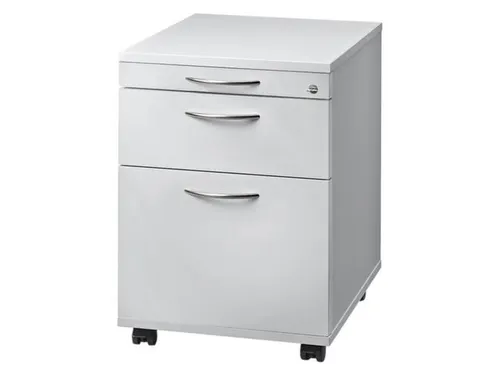 Ladenblok Lichtgrijs 590x430x580mm Pennelade 1lade Hangmappenframe