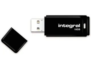 USB-stick 2.0 16GB, zwart - 1