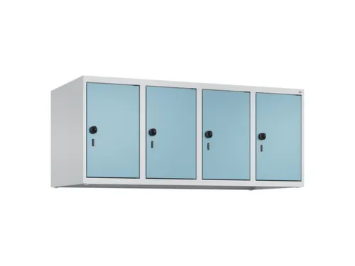 opzetkast,v. locker,4vak.,vak B 300mm,HxBxD 500x1200x500mm