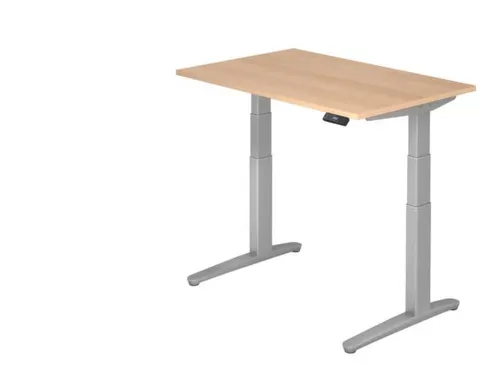 Elektrisch in hgte vst. zit-sta-bureau,HxBxD 650-1290x1200x800mm