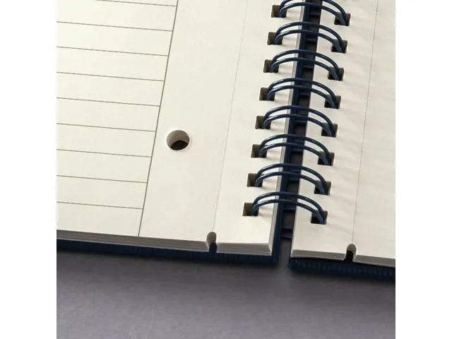 Carnet de notes Conceptum A5 Bleu nuit spirale HC 160pag 80gr
