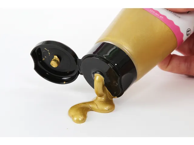 Acrylverf Qrea 120 ml goud