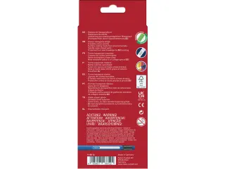 Faber Castell Uitgombaar Kleurpotloden Etui à 12 Stuks - 7