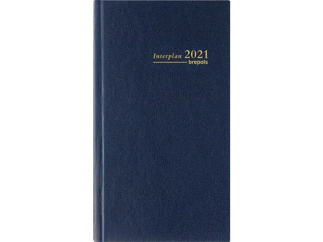 agenda Interplan Lima 6-talig, blauw, 2026