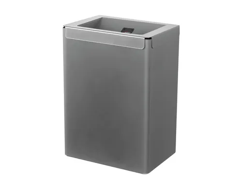 Afvalbak 25 liter RVS Open Anti Vingerprint SMART-READY