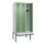 locker met bank,HxBxD 2120x900x815mm,3vak,vak B 300mm,cilinderslot