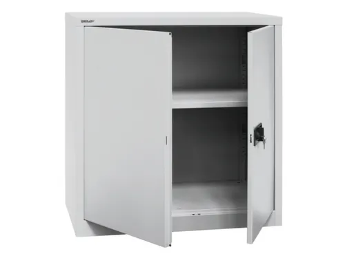 Stalen bodem,v. dossierkast,BxD 914x400mm,staal,lichtgrijs