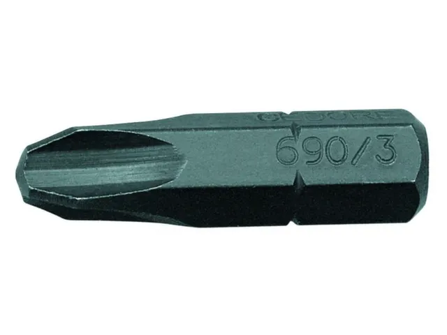 690 2 S-010 Schroevendraaierbit 1/4 inch,voordeelverpakking 10-delig