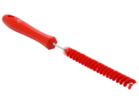 Hygiene 5360-4 afvoerborstel rood harde vezels Ø15mmx310mm