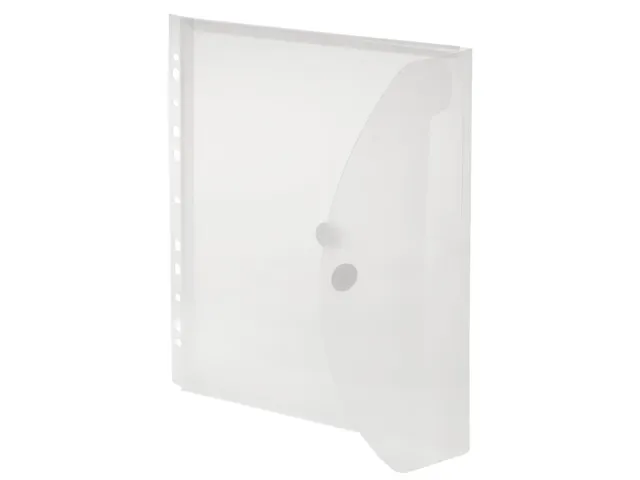 Foldersys Enveloptas Velcro Sluiting A4 11-gaats Transparant
