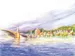 Crayon de couleur Aquarellable Faber-Castell Goldfaber etui 12 pces