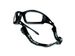 Veiligheidsbril Tracker II Zwart Polycarbonaat Blank - 1