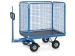 Handtrekwagen Trekoog 6443lz 700kg 1200x800mm Draadgaas Luchtbanden